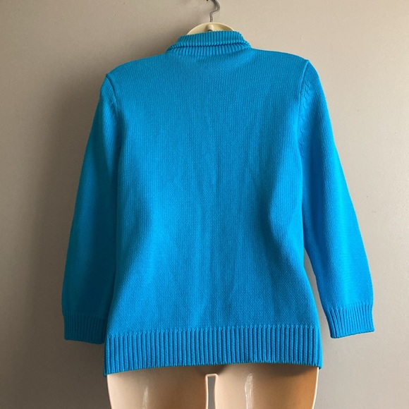 Ralph Lauren button up sweater size medium. - Picture 5 of 8